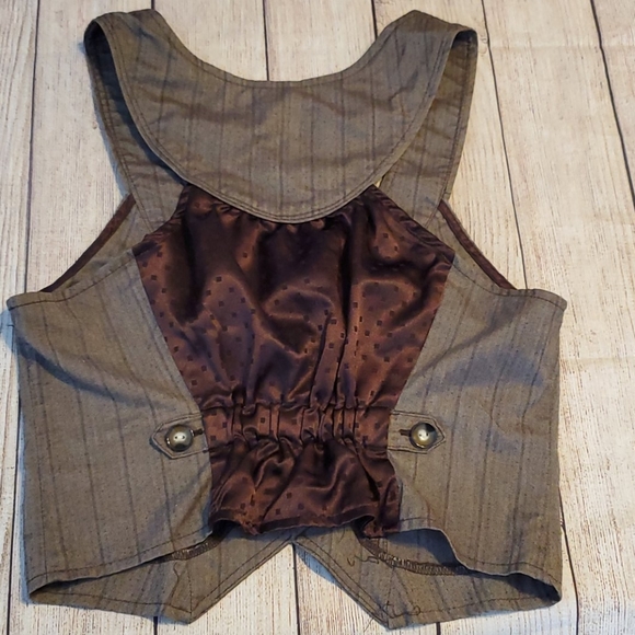 Joe Benbasset Button Up Dress Vest, Size M - Picture 3 of 5